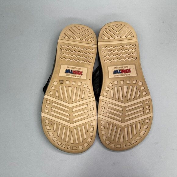 XtraTuf Women's Size 7 South Shore Leather Thong Flip Flop Sandals - Picture 9 of 11